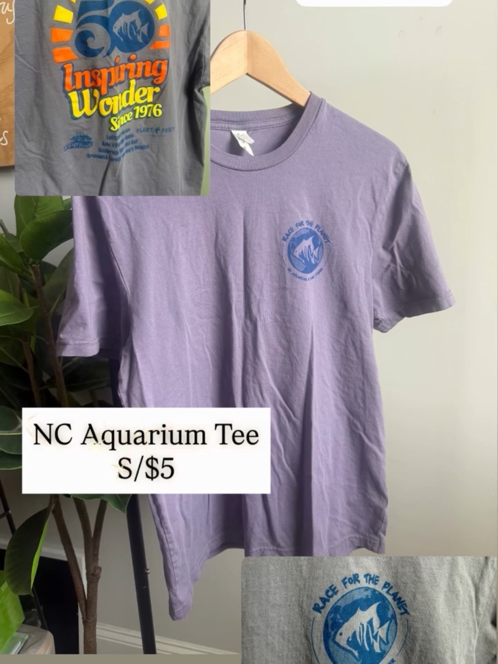 Men’s Short-Sleeve Tee in Lavender